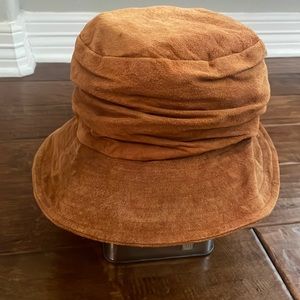 Suede hat